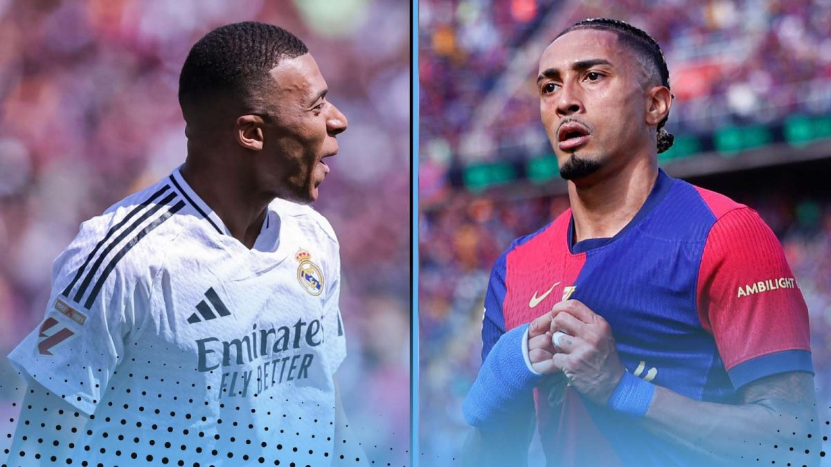 Kylian Mbappe and Raphinha