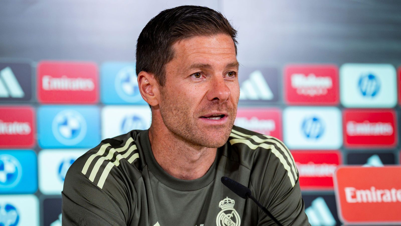 The latest boss in the Bernabeu hotseat speaks to the media.