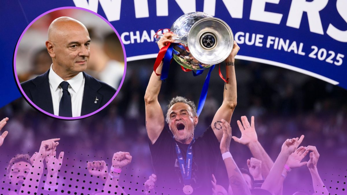 Daniel Levy Tottenham Luis Enrique Champions League winner Premier League managers that turned down PSG coach