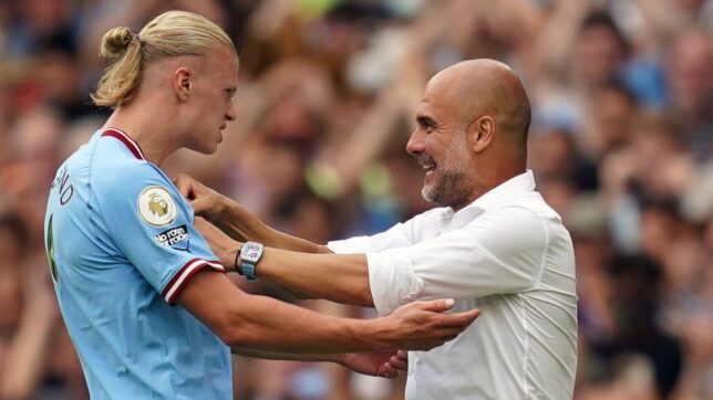 Erling Haaland has become City's top scorer under Guardiola.