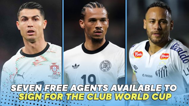 Cristiano Ronaldo, Leroy Sane and Neymar