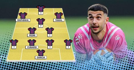 Hansi Flick’s dream Barcelona XI for 2025-26: Joan Garcia one of THREE additions