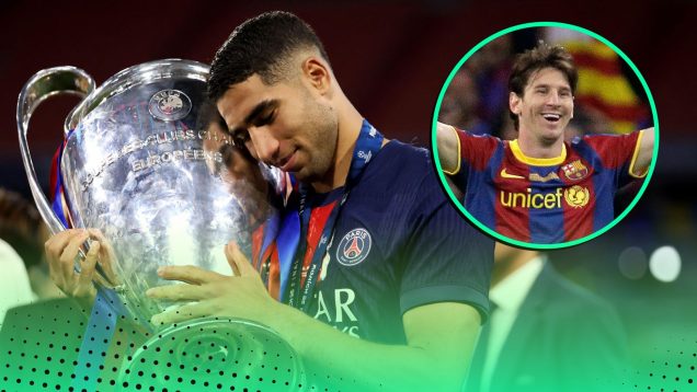 Achraf Hakimi 2024-25 Achievement Lionel Messi Exclusive Club