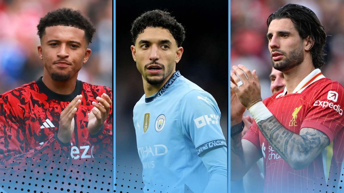 Jadon Sancho, Omar Marmoush and Dominik Szoboszlai