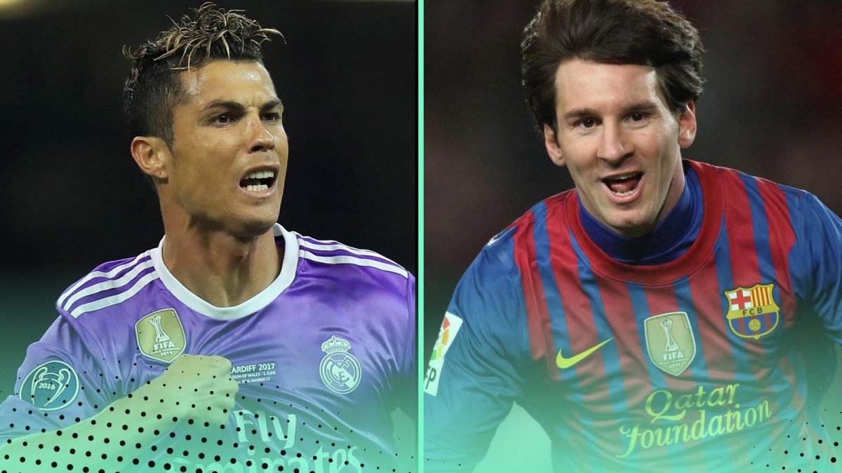 Cristiano Ronaldo and Lionel Messi