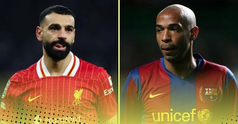 Comparing Mohamed Salah’s stats to Thierry Henry’s at the age of 33