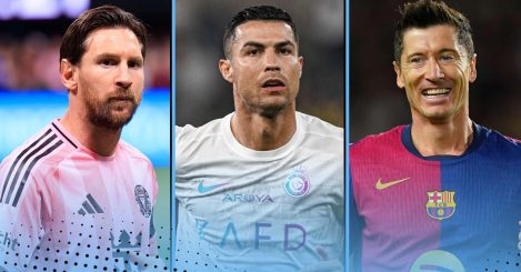 The 10 players with the most goals since the year 2000: Ronaldo, Messi, Neymar…