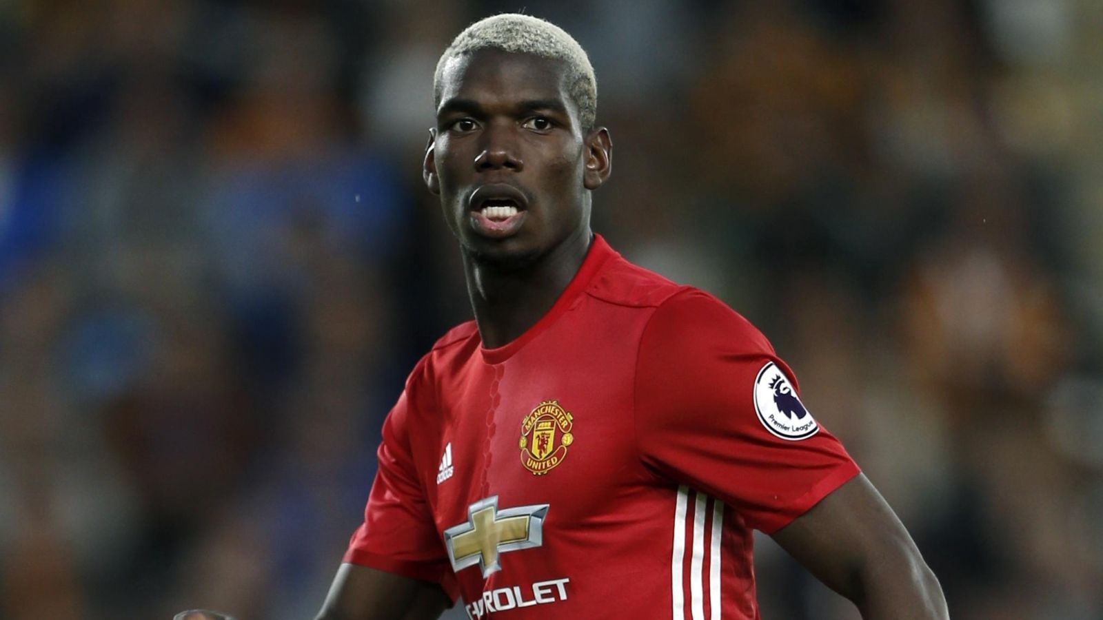 PAUL POGBA MANCHESTER UNITED FC HULL CITY FC V MANCHESTER UNITED FC PREMIER LEAGUE FC KCOM STADIUM HULL ENGLAND 27 August 2016