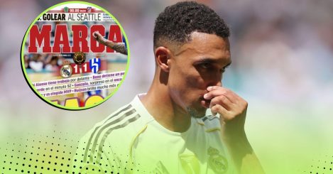 How the Spanish media savaged Alexander-Arnold’s Real Madrid debut: ‘Exposed’, ‘out of position’