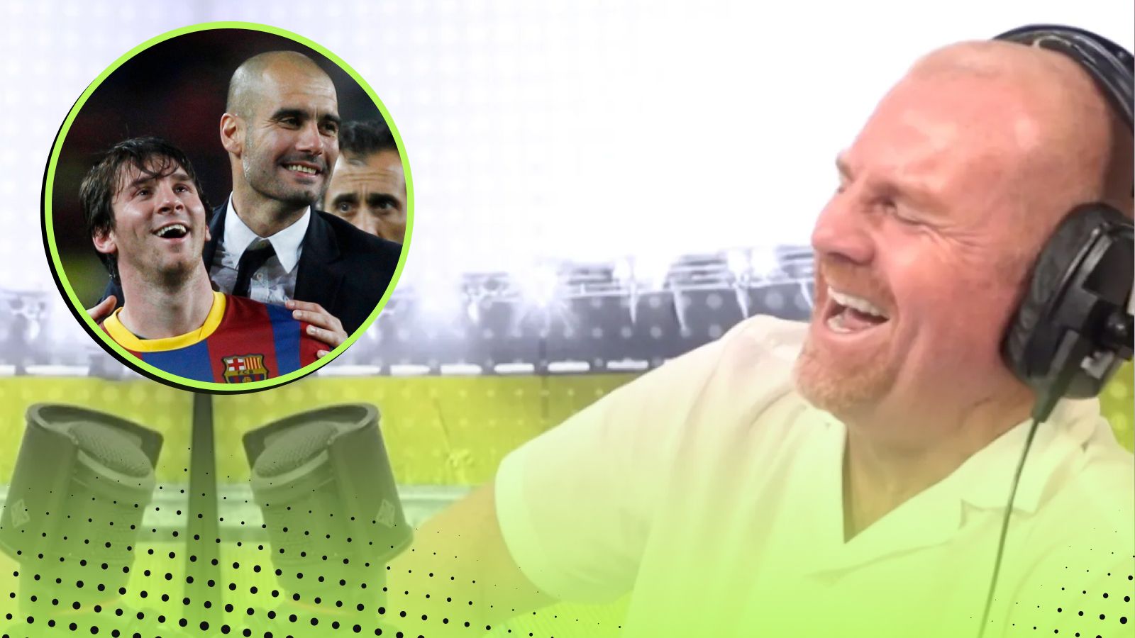 Sean Dyche’s priceless Guardiola impression reveals how Messi won the World Cup