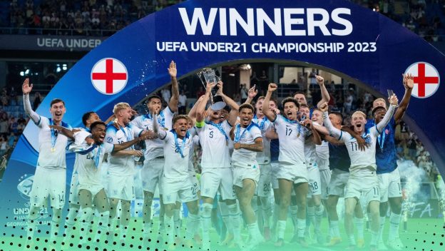 England's U21 2023 winning squad
