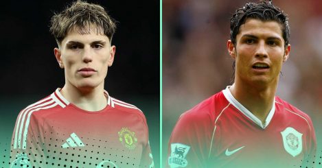 Comparing Alejandro Garnacho’s stats at the age of 21 with Cristiano Ronaldo’s