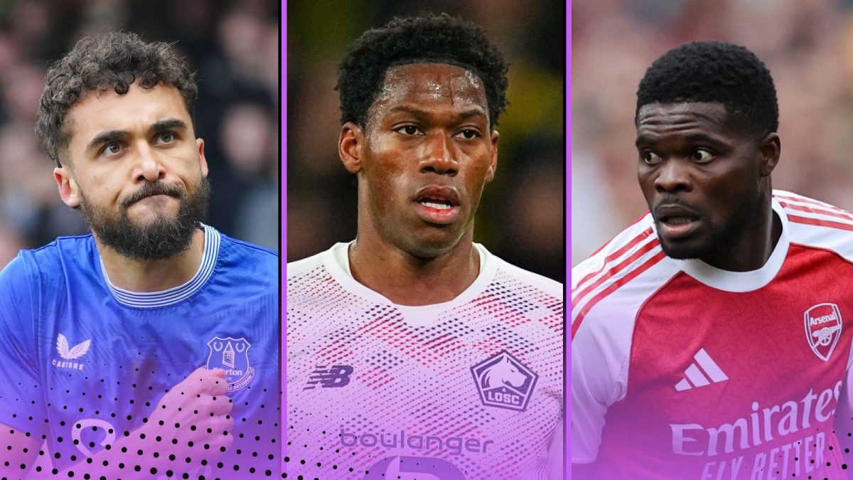 Free agents summer 2025 most valuable featuring (L-R) Dominic Calvert-Lewin, Jonathan David and Thomas Partey