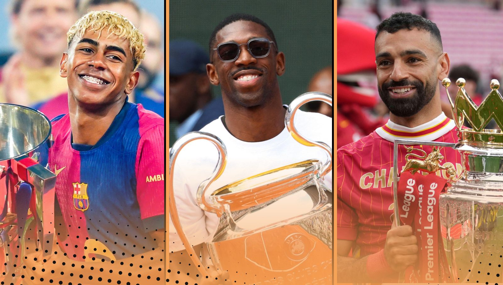 Ballon d'Or Power Rankings Top Three Lamine Yamal, Ousmane Dembele and Mohamed Salah