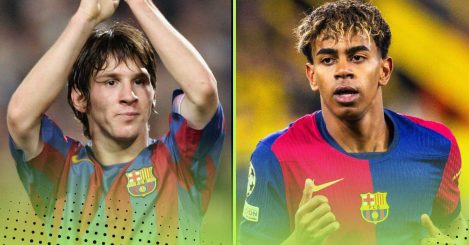 Comparing Lamine Yamal’s stats on his 18th birthday with Lionel Messi’s