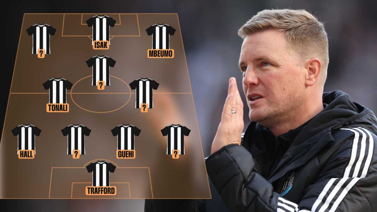 Eddie Howe's dream Newcastle XI