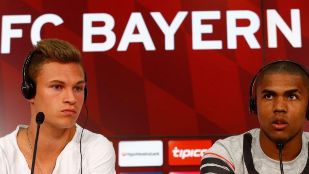 Joshua Kimmich and Douglas Costa experienced different fortunes at Bayern Munich.