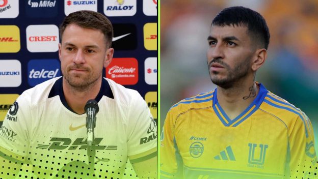 Aaron Ramsey and Angel Correa