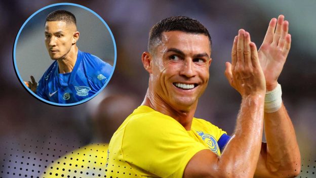Cristiano Ronaldo and Faiq Bolkiah
