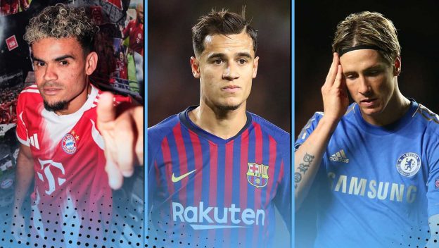 Luis Diaz, Philippe Coutinho, Fernando Torres