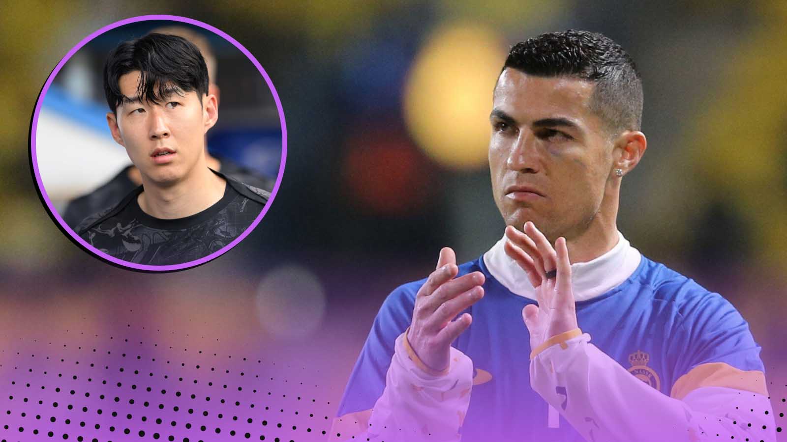 Son Heung-min names his five favourite players of all time: Ronaldo above Messi…