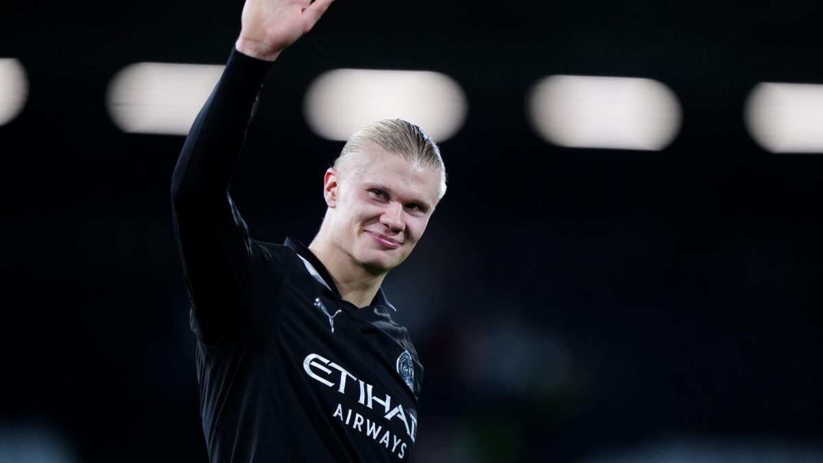 Erling Haaland has scored 100 Premier League goals.