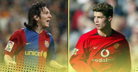 Comparing Lionel Messi’s stats as a teenager with Cristiano Ronaldo’s