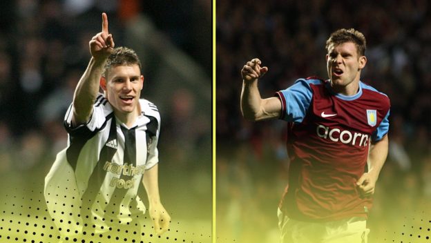 James Milner Aston Villa Newcastle United one of 17 players to represent both clubs in the Premier League