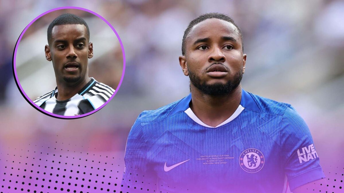 Christopher Nkunku and Alexander Isak