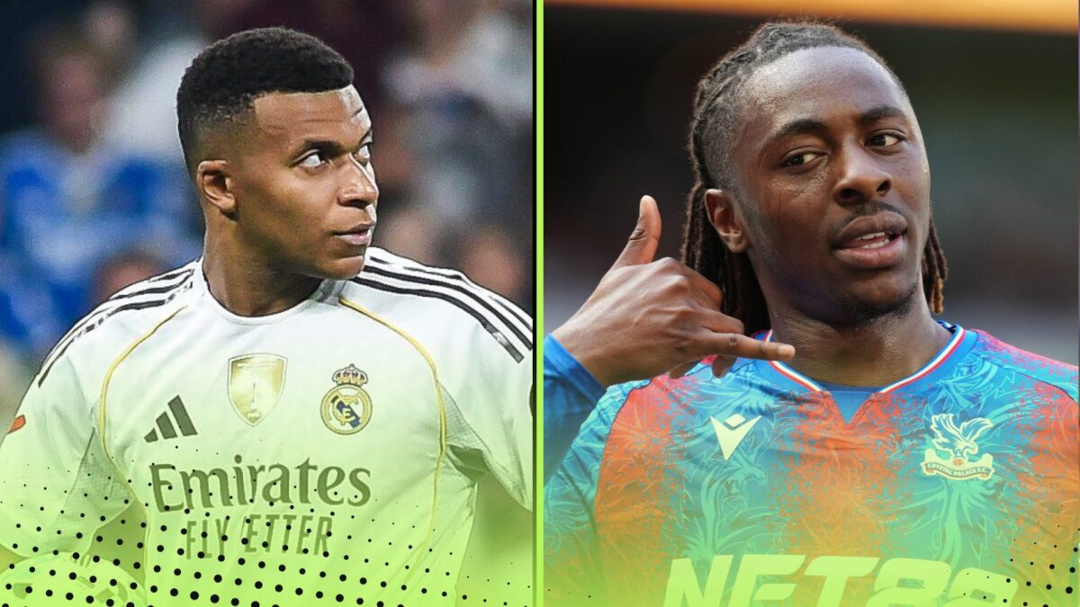 Kylian Mbappe (left) and Eberechi Eze (right) feature in Planet Football's weekly football quiz