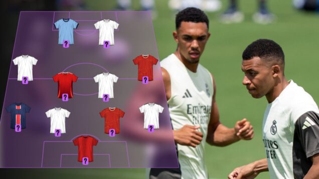 Highest-paid XI European XI featuring Kylian Mbappe and Trent Alexander-Arnold of Real Madrid