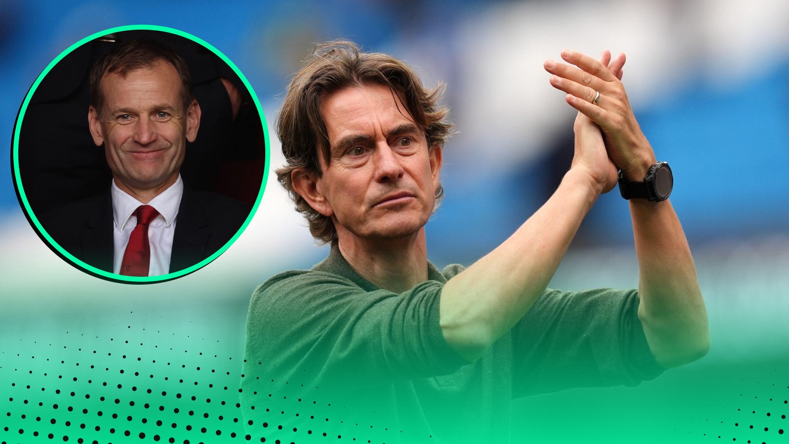 Dan Ashworth Manchester United managerial shortlist wanted over Ruben Amorim including Thomas Frank