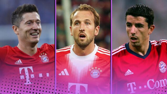 Robert Lewandowski, Harry Kane, Roy Makaay
