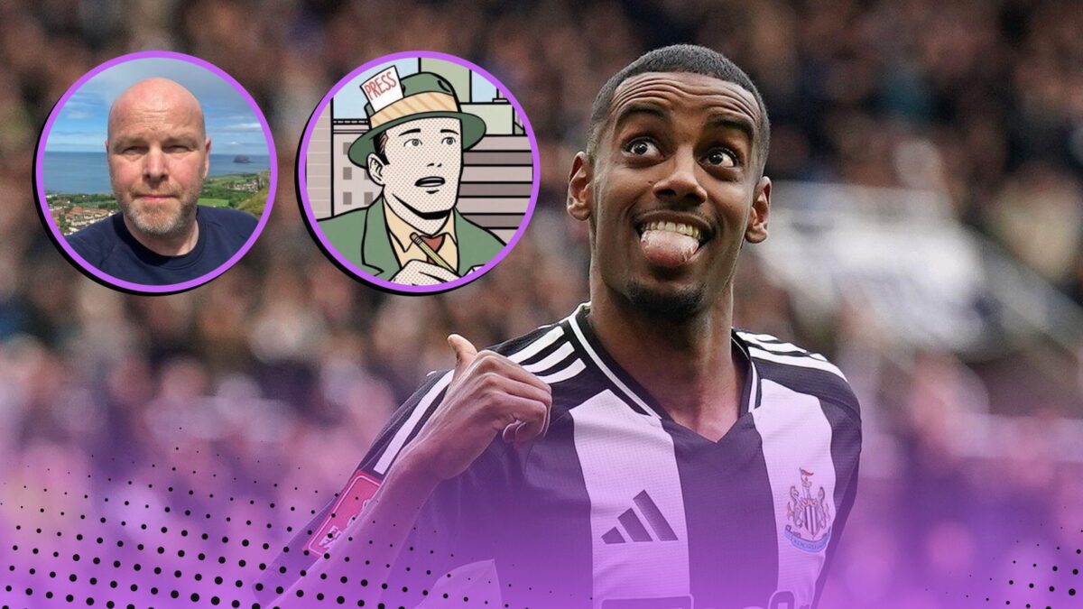 Alexander Isak transfer record Newcastle to Liverpool Twitter beef journalist wars Luke Edwards Indykaila