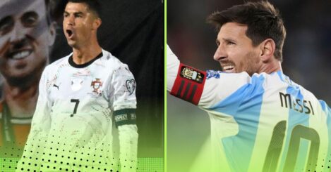 Comparing Cristiano Ronaldo’s insane World Cup qualifying record with Lionel Messi’s