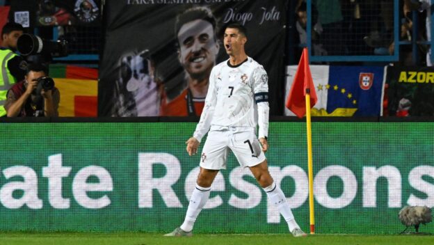 Ronaldo has scored 140 goals for Portugal.