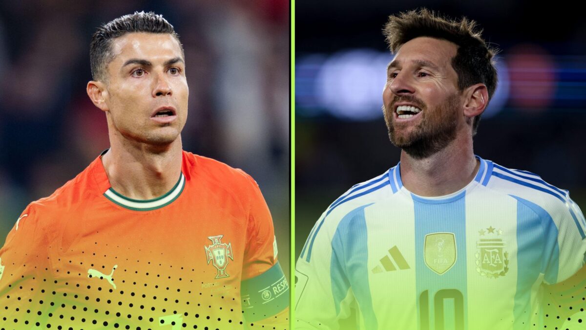 Cristiano Ronaldo Lionel Messi goals assists stats comparison last 50 appearances