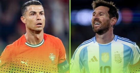 Comparing Messi and Ronaldo’s stats over their last 50 international appearances