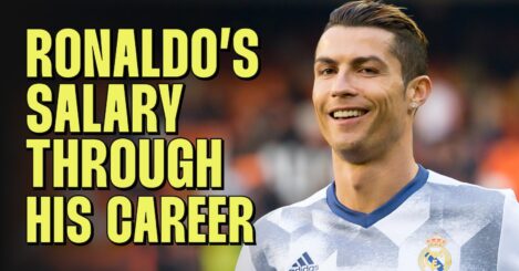 Cristiano Ronaldo’s salary through the years with Portuguese superstar worth over $2 billion