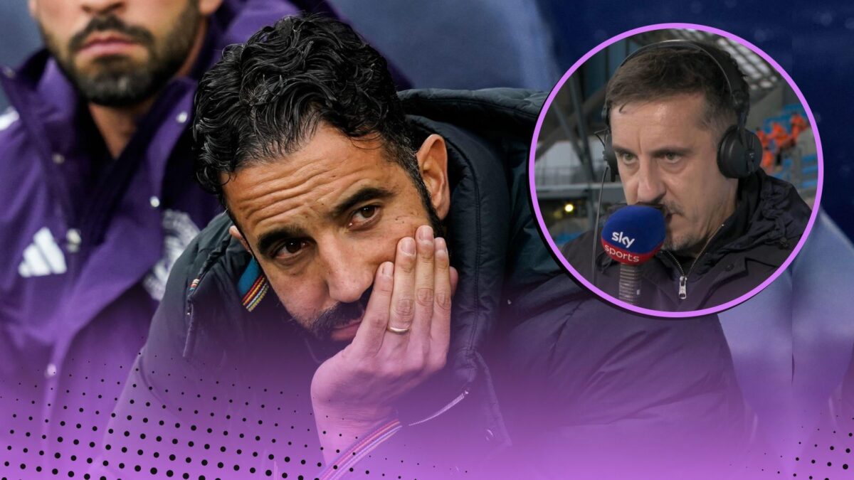 Gary Neville Ruben Amorim Man Utd timeline of opinions and reactions