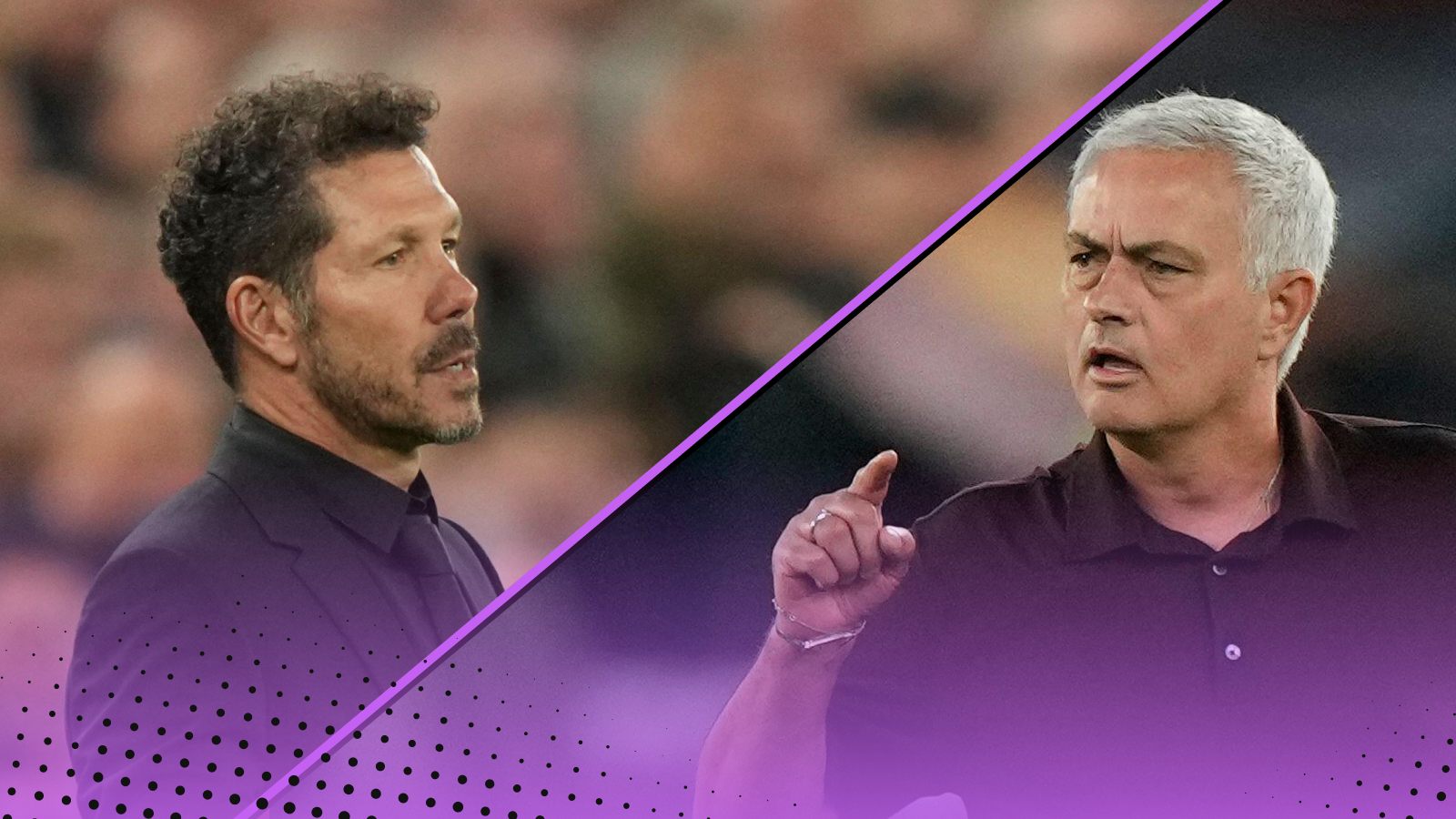 Diego Simeone vs Jose Mourinho Managers with the most red cards in football history