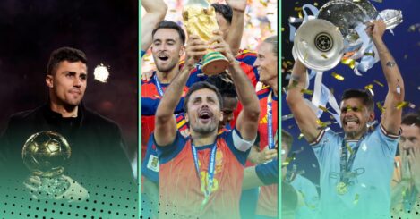 Rodri becomes the 7th player who completed football with every major honour: Messi, no Ronaldo…