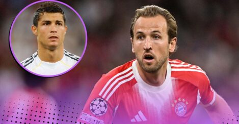 Harry Kane is on the cusp of smashing one of Cristiano Ronaldo’s greatest records