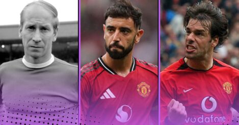 The five fastest Man Utd players to reach 100 goals – Where does Bruno Fernandes rank?