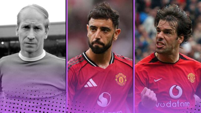 The five fastest Man Utd players to reach 100 goals – Where does Bruno Fernandes rank?