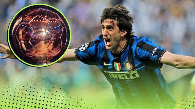 Diego Milito 2010 Ballon d'Or Inter treble season