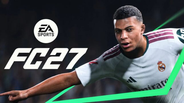 Kylian Mbappe is on the cover of FC 27, the fourth time he's done so.