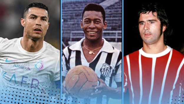 Cristiano Ronaldo, Pele, Gerd Muller