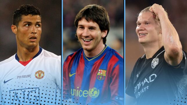 Erling Haaland’s insane Champions League record after 50 matches versus Mbappe, Messi & Ronaldo’s