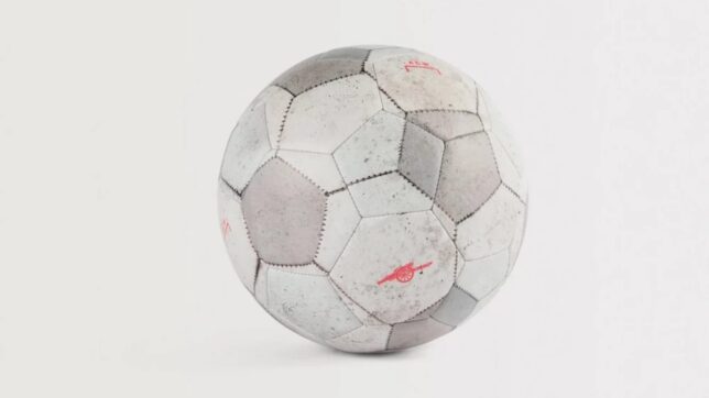 This item will cost £55 in the Arsenal club shop.